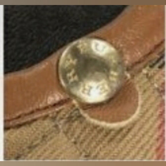 Burberry Brit Italy Designer Ballet Flats Quilted Plaid Sz 4 - Picture 9 of 10